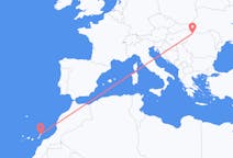 Flyrejser fra Satu Mare, Rumænien til Lanzarote, Spanien