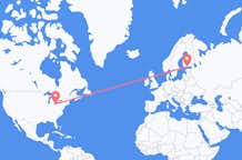 Flights from Cleveland to Helsinki