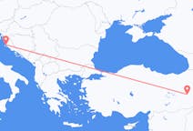 Flights from Zadar, Croatia to Muş, Turkey