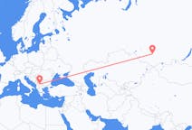 Flights from Skopje, Republic of North Macedonia to Novokuznetsk, Russia