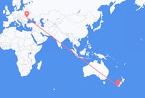 Flights from Invercargill, New Zealand to Iași, Romania