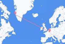 Flyreiser fra Luxembourg by, Luxembourg til Maniitsoq, Grønland