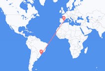 Flyreiser fra Florianópolis, Brasil til Valencia, Spania