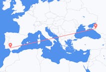 Fly fra Krasnodar til Sevilla