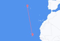 Flights from Praia, Cape Verde to Pico Island, Portugal