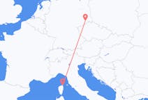 Flights from Bastia, France to Dresden, Germany