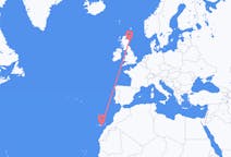 Flights from Las Palmas, Spain to Aberdeen, Scotland