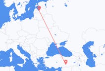 Flights from Adıyaman, Turkey to Riga, Latvia