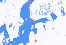 Flyreiser fra Kaunas, Litauen til Vasa, Finland