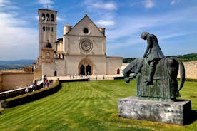 Róm til Assisi og Orvieto: Einkadagsferð