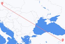 Flyreiser fra Bingöl, Tyrkia til Praha, Tsjekkia
