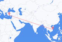 Flyreiser fra Quy Nhon, Vietnam til Antalya, Tyrkia