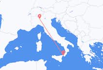 Flug frá Reggio Calabria, Ítalíu til Mílanó, Ítalíu