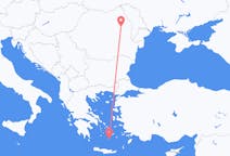 Flights from Bacau to Santorini