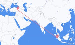 Flyg från Padang till Elazığ