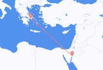 Flyreiser fra Akaba, til Athen