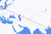 Flüge von Shenzhen, China nach Ängelholm, Schweden