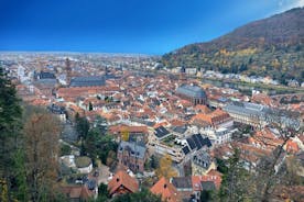 Heimsæktu Heidelberg-kastalann, heillandi gamla borgina og nærliggjandi vínhéruð Pfalz.