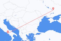 Flyg från Neapel till Dnipro