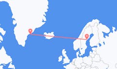 出发地 格陵兰库鲁苏克目的地 瑞典厄恩斯克尔茨维克的航班