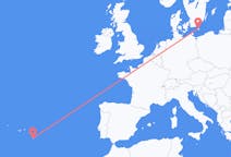 Flights from Santa Maria Island, Portugal to Bornholm, Denmark