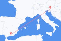 Flights from Granada to Ljubljana