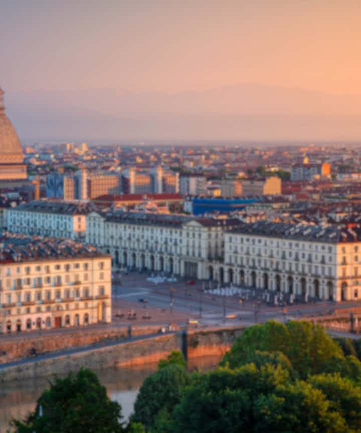 Flights from Montpellier, France to Turin, Italy
