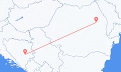 Flyrejser fra Sarajevo til Bacau