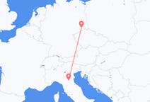 Flyrejser fra Dresden, Tyskland til Bologna, Italien
