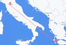 Flights from Zakynthos Island, Greece to Florence, Italy
