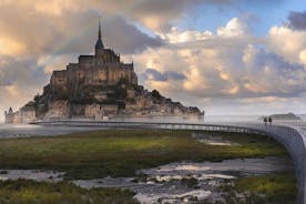 Visite Privée à Pied du Mont St-Michel "Billet Abbaye inclus"