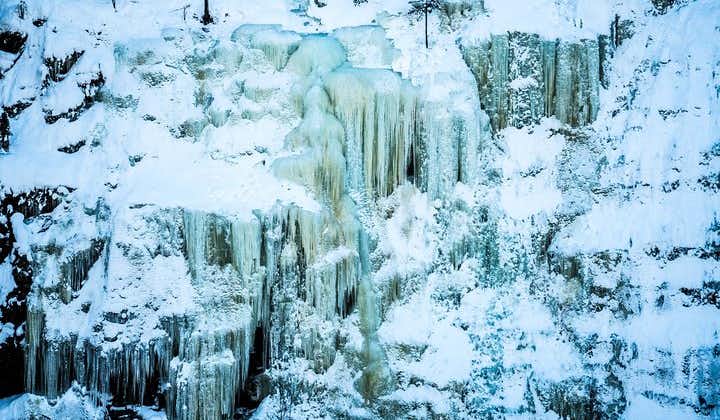 Frozen Waterfalls in Korouoma Canyon adventure