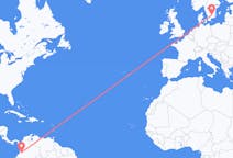 Flights from Cali, Colombia to Växjö, Sweden