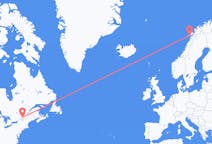 Flights from Montreal, Canada to Svolvær, Norway
