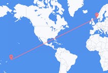 Flyrejser fra Apia, Samoa til Stavanger, Norge
