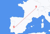 Flights from Badajoz, Spain to Dole, France