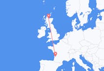 Flyrejser fra Inverness, Skotland til Bordeaux, Frankrig