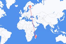 Flights from Tôlanaro, Madagascar to Lappeenranta, Finland