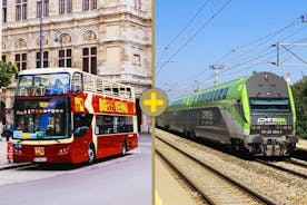 Vienne : visite en bus à arrêts multiples d'une journée et train de l'aéroport de la ville