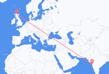 Flyrejser fra Mumbai, Indien til Inverness, Skotland