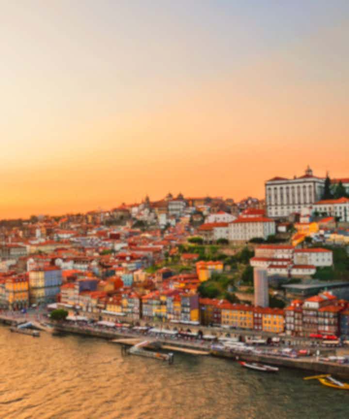 Flights from Newquay, England to Porto, Portugal