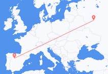 Flights from Kaluga, Russia to Valladolid, Spain