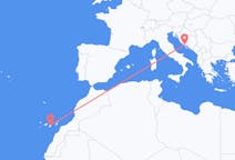 Flüge von Split, Kroatien nach Las Palmas, Spanien