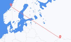 Loty z miasta Uralsk do miasta Rørvik