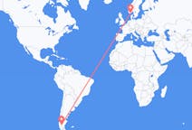 Flyrejser fra El Calafate, Argentina til Kristiansand, Norge