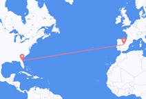 Flyrejser fra Jacksonville, USA til Madrid, Spanien