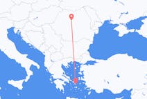 Flyreiser fra Mykonos, til Targu Mures