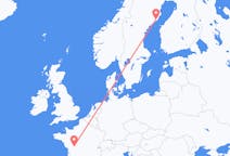 Flights from Poitiers, France to Umeå, Sweden