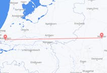 Flyreiser fra Rotterdam, Nederland til Münster, Tyskland