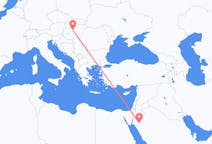 Flyg från Tabuk, Saudiarabien till Budapest, Ungern